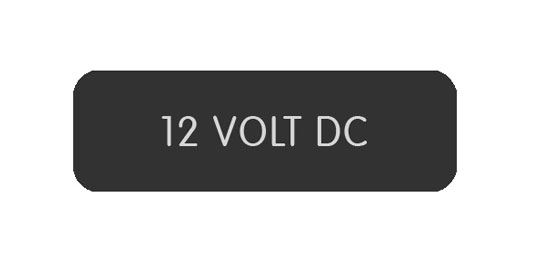 BLUE SEA 8063-0005 LABEL 12 VOLT DC LARGE FORMAT STYLE