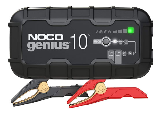 NOCO GENIUS10 6V/12V 10-AMP SMART BATTERY CHARGER/MAINTAINER