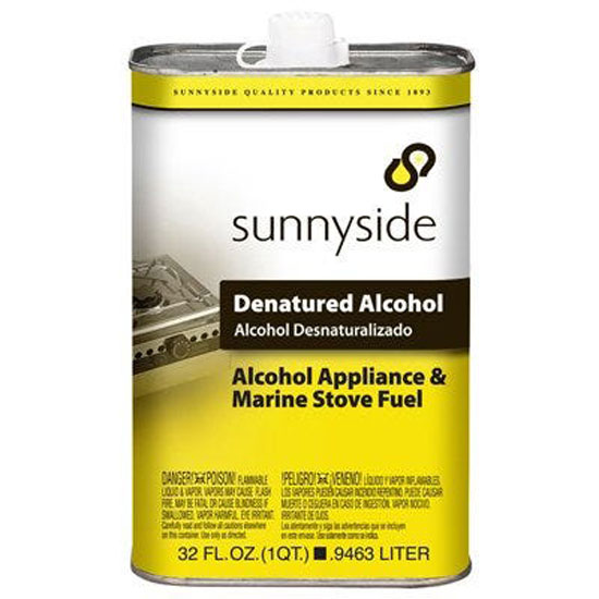 SUNNYSIDE DENATURED ALCOHOL STOVE FUEL QUART