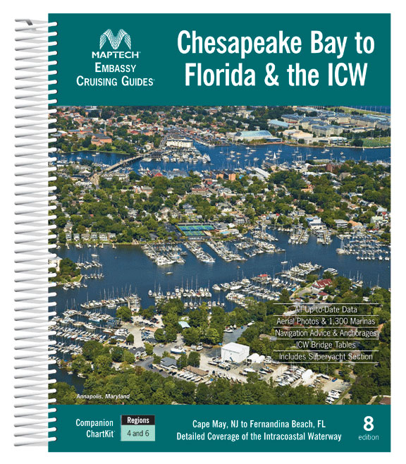BOOK EMBASSY GUIDE CHESAPEAKE BAY TO FLORIDA & THE ICW