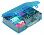 PLANO TACKLE STORAGE TOTE 11"X8"X3" GRAY/BLUE