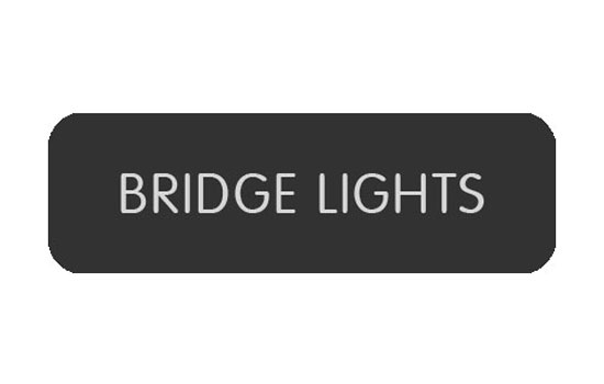 BLUE SEA 8063-0072 LABEL BRIDGE LIGHTS LARGE FORMAT STYLE