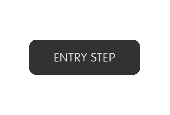 BLUE SEA 8063-0174 LABEL ENTRY STEP LARGE FORMAT STYLE