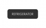 BLUE SEA 8063-0356 LABEL REFRIGERATOR LARGE FORMAT STYLE