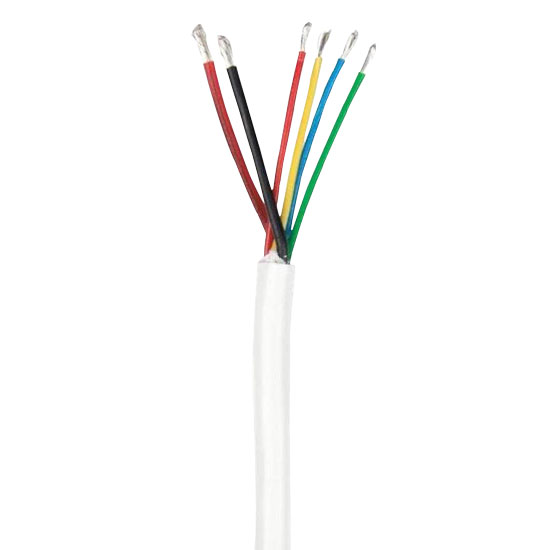ANCOR 170002 RGB+ SPEAKER CABLE, 18/4 AWG &16/2 AWG, ROUND 25FT ROLL