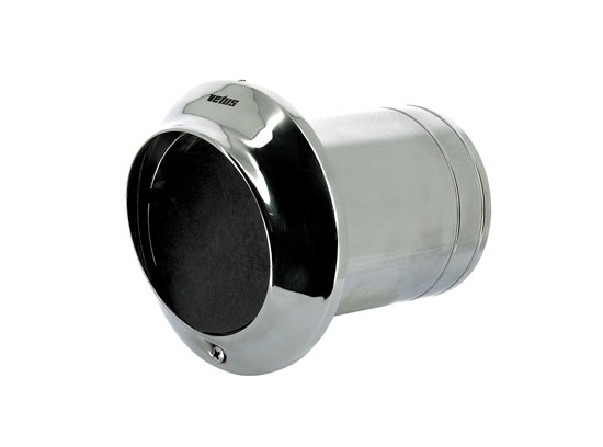 EXHAUST TRANSOM 2 3/8" S/S WITH CHECK VALVE