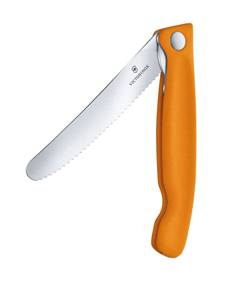 VICTORINOX FOLDABLE PARING KNIFE ORANGE