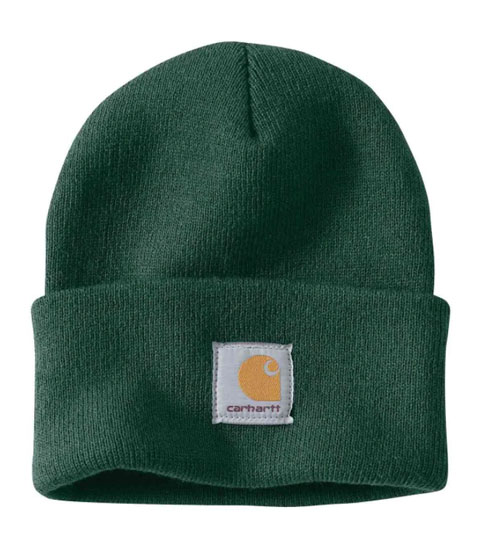 CARHARTT WATCH HAT ARBORVITAE GREEN ACRYLIC KNIT ONE SIZE