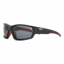 GILL SUNGLASSES MARKER BLACK WITH SMOKE LENS