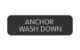 BLUE SEA 8063-0038 LABEL ANCHOR WASH DOWN LARGE FORMAT STYLE