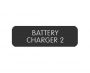 BLUE SEA 8063-0051 LABEL BATTERY CHARGER 2 LARGE FORMAT