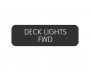 BLUE SEA 8063-0126 LABEL DECK LIGHTS FWD LARGE FORMAT STYLE