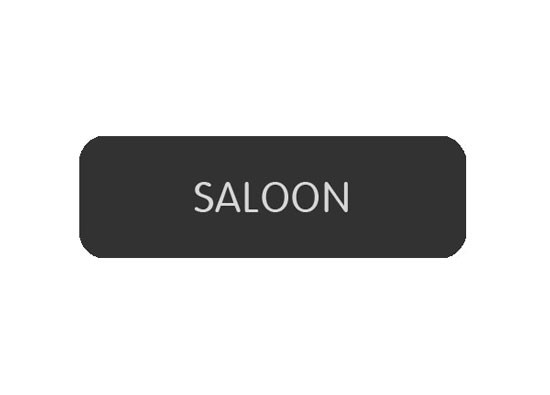 BLUE SEA 8063-0365 LABEL SALOON LARGE FORMAT STYLE