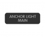 BLUE SEA 8063-0036 LABEL ANCHOR LIGHT MAIN LARGE FORMAT STYLE