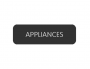 BLUE SEA 8063-0039 LABEL APPLIANCES LARGE FORMAT STYLE