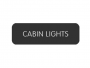 BLUE SEA 8063-0086 LABEL CABIN LIGHTS LARGE FORMAT STYLE
