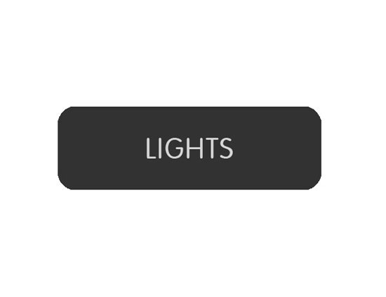 BLUE SEA 8063-0292 LABEL LIGHTS LARGE FORMAT STYLE