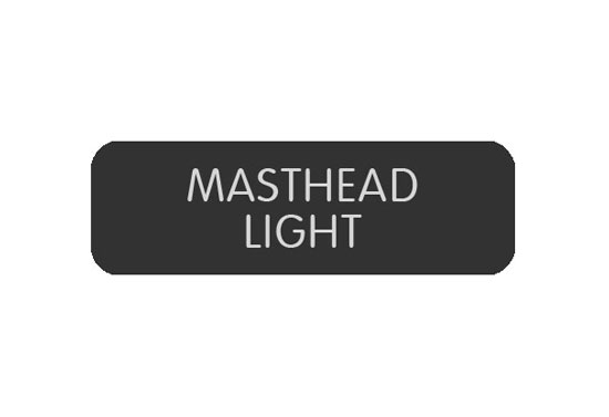 BLUE SEA 0863-0317 LABEL MASTHEAD LIGHT LARGE FORMAT STYLE