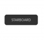 BLUE SEA 8063-0395 LABEL STARBOARD LARGE FORMAT STYLE