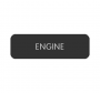 BLUE SEA 8063-0545 LABEL ENGINE LARGE FORMAT STYLE