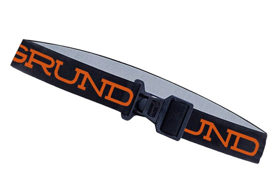 GRUNDENS ELASTIC BELT GRUNDENS LOGO ORANGE ONE SIZE FITS ALL