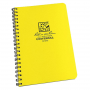 RITE IN THE RAIN ALL WEATHER YELLOW 4 5/8" X 7" SIDE SPIRAL NOTEBOOK