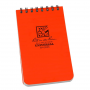  RITE IN THE RAIN ALL WEATHER ORANGE 3" X 5" TOP SPIRAL NOTEBOOK