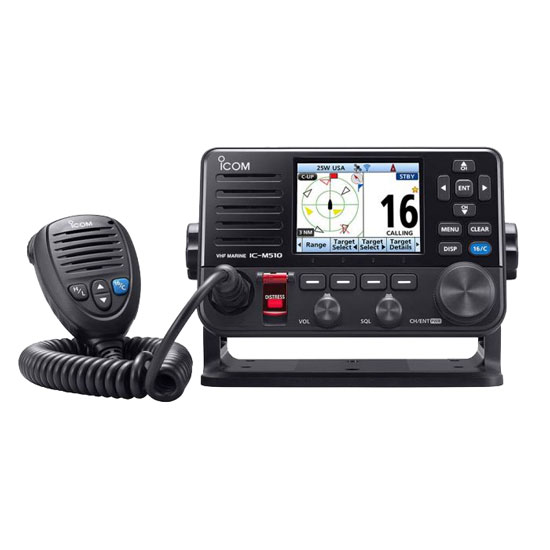 ICOM VHF FIXED MOUNT BLACK WITH AIS