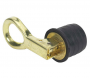 MOELLER DRAIN PLUG SNAPTITE BRASS WITH NEOPRENE SEAL 1-1/4" OD