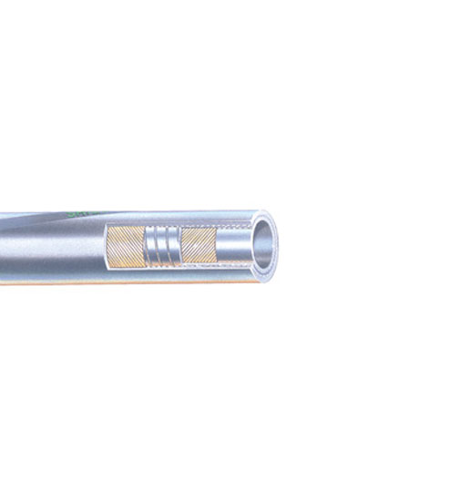 SHIELDS SANITATION HOSE PREMIUM POLY X GRAY 1" ID (BY 65' COIL)