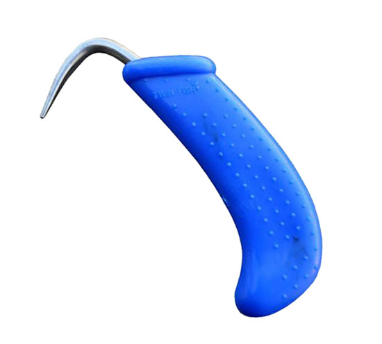 FISH PICK WITH BLUE HANDLE 4"