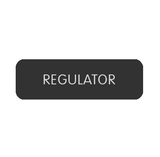 BLUE SEA 8063-0359 LABEL REGULATOR LARGE FORMAT STYLE