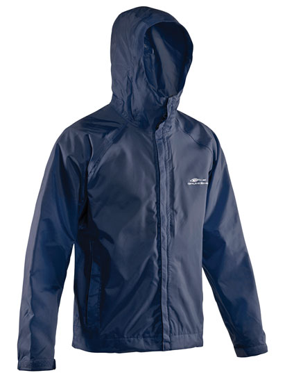 GRUNDENS WEATHER WATCH JACKET NAVY HOOD MENS X-SMALL