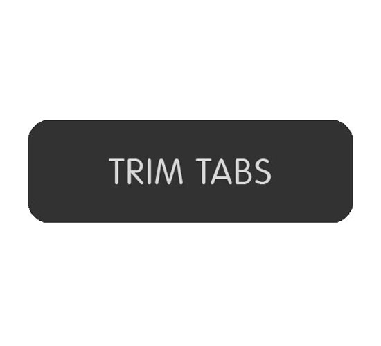 BLUE SEA 8063-0422 LABEL TRIM TABS LARGE FORMAT STYLE