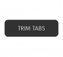 BLUE SEA 8063-0423 LABEL TRIM TABS LARGE FORMAT STYLE