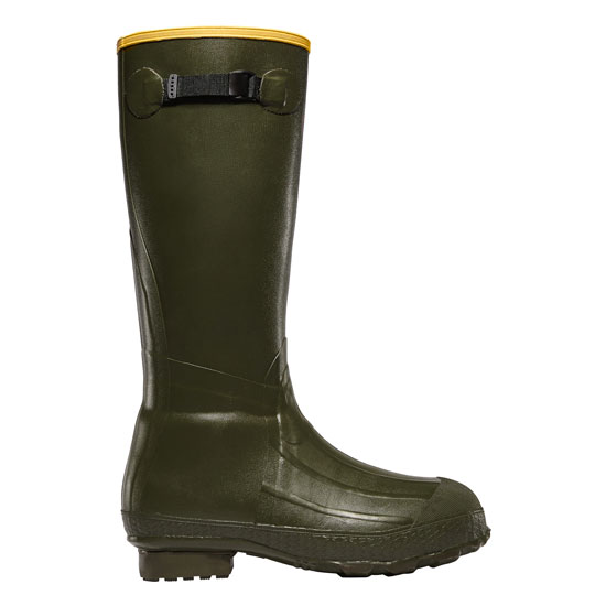 LACROSSE KNEE BOOT 18" LONG BURLY CLASS ANKLE FIT GREEN SIZE 13