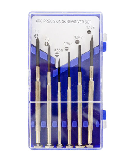 SCREWDRIVER PRECISION 6 PIECE