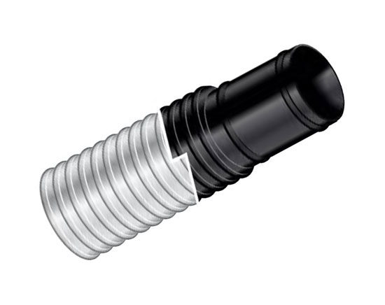 BILGE HOSE STANDARD WHITE 1-1/8" ID (BY 50' COIL)