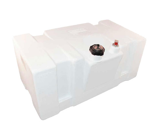 MOELLER FUEL TANK TOPSIDE WHITE FITS BOSTON WHALER 18 GALLON