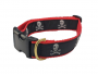 DOG COLLAR NYLON ADJUSTABLE JOLLY ROGER