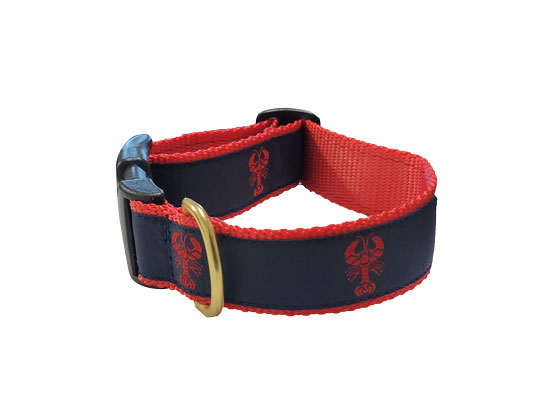 DOG COLLAR NYLON ADJUSTABLE LOBSTER