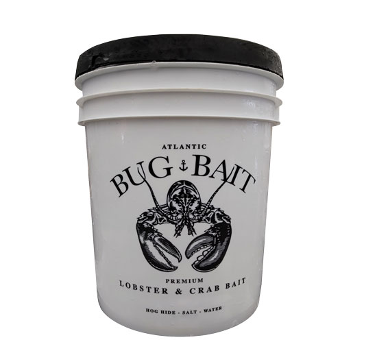 HAIRLESS SALTED PIG HIDE LOBSTER BAIT 5 GALLON BUCKET