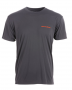 GRUNDENS TECH TEE LINEAR WAVE MEN'S ANCHOR GREY X-LARGE
