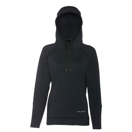 GRUNDENS MARIS HOODIE BLACK WOMEN'S 2X-LARGE