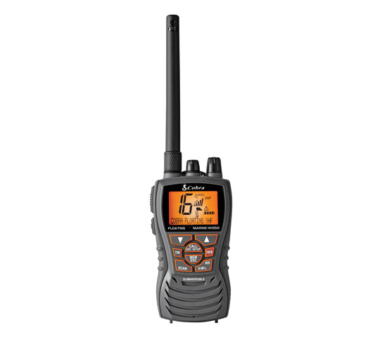 Departments - COBRA VHF HH RADIO 6 WATT FLOATING GREY