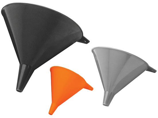 FUNNEL TRIPLE SET 3 DIFFERENT SIZES