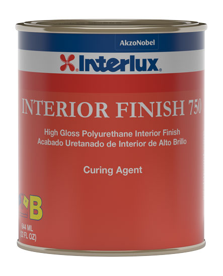 INTERLUX INTERIOR FINISH 750 CURING AGENT QUART