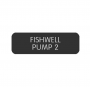 BLUE SEA 8063-0488 LABEL FISHWELL PUMP 2 LARGE FORMAT STYLE