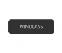 BLUE SEA 8063-0448 LABEL WINDLASS LARGE FORMAT STYLE