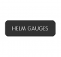 BLUE SEA 8063-0262 LABEL HELM GAUGES LARGE FORMAT STYLE